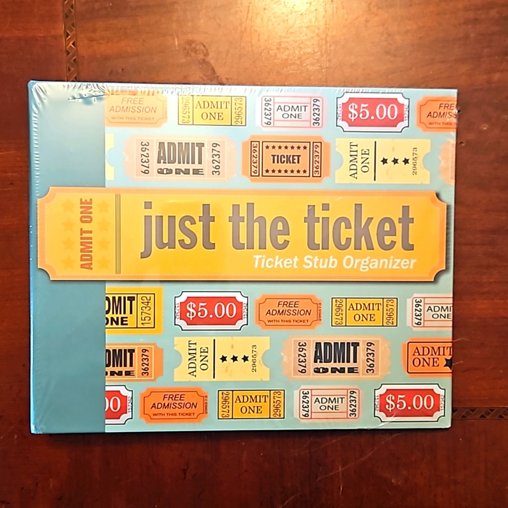 Just the Ticket, Ticket Stub Organizer